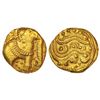 Image 1 : Western Gangas (10th-11th century AD), gold gajapati pagoda, MCSI-I 192-193, 3.90g.