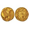 Image 1 : Western Gangas (10th 11th century AD), gold gajapati pagoda, MCSI-I 192-193, 3.90g.
