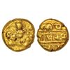 Vijayanagar Kingdom, Tuluva dynasty, gold ½ pagoda of Pratapa Krishnadeva Raya (1509-1529), 1.70g.