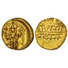 Vijayanagar Kingdom, Aravidu dynasty, gold ½ pagoda of Venkata Raya III (1630-1642 AD), 1.73g.