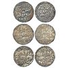 Sultans of Bengal, Silver tanka (3), 1x Shamas al-din Ilyas and 2x Ala al din Husain. (3 coins)
