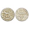 Akbar (1556-1605 AD), silver rupee, 11.33g, Allahabad, 'Hamisha' couplet,rebellion issue of Jahangir