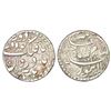 Jahangir (1605-1627 AD), silver sawai rupee (25% heavy weight), Lahore, 'Ta Falak', AH 1019/RY 5