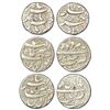 Image 1 : Jahangir (1605-1627 AD), silver rupee (3), Qandhar mint. (3 coins)