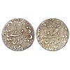 Image 1 : Shah Jahan (1628-1658 AD), silver rupee, Burhanpur, additional invocation Khallada allah mulkahu