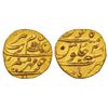 Image 1 : Aurangzeb (1658-1707 AD), gold mohur, Burhanpur, 'Mehre Munir', AH 1115/RY 48, KM 315.16