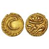 Mysore, Tipu Sultan (1782-1799 AD), gold fanam, Nagar mint, AM 1216, KM 108, 0.37g.