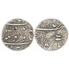 Sikh Empire, silver rupee, Amritsar mint, 'Nanak Shahi' couplet, VS 1864, G. Singh 01.32.01, 11.10g.