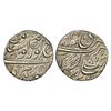 Sikh Empire, silver rupee, Amritsar mint, 'Nanak Shahi' couplet, VS 1884/86, Persian 'Noon', 11.03g.