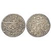 Awadh, Wajid Ali Shah (1847-1856 AD), silver rupee, Lakhnau mint, AH 1263/RY Ahd, KM 365.1, 11.10g.