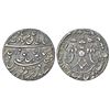 Awadh, Wajid Ali Shah (1847-1856 AD), silver rupee, Lakhnau mint, AH 1263/RY Ahd, KM 365.1, 11.06g.