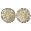 Awadh, Wajid Ali Shah (1847-1856 AD), silver rupee, Lakhnau mint, AH 1267/RY 5, KM 365.3, 11.13g.
