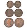 Dhar, Jaswant Rao (1834-1857 AD), copper set of 3 coins, 1/12 anna, ½ pice and ¼ anna. (3 coins)