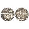 Gwalior - Daulat Rao Scindia (1794-1827), silver rupee, Akbar II, RY7, Daulatgarh (Rahatgarh) mint
