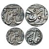 Gwalior, Madho Rao (1886-1925 AD), silver coins (2), ¼ rupee, 2.74g and 1/8 rupee, 1.42g,