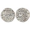 Gwalior, silver rupee, Garhakota mint, in name of Shah Alam II, RY55, 'pennant' & 'Trisul', 10.79g.
