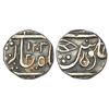 Image 1 : Indore, Ahalyabai Holkar (1765-1795), silver ¼ rupee, Maheshwar mint, Shah Alam II, AH 1203, 2.73g.