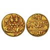 Image 1 : Mysore, Krishnaraja Wodeyar (1799-1868 AD), gold pagoda, KM C210, 3.41g.