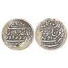Image 1 : Radhanpur, Zorawar Khan (1825-1874 AD), silver 8 annas, Radhanpur, AD 1869/AH 128x, KM 10, 5.78g.