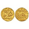 Bombay Presidency, Mumbai (full mint name visible), gold mohur, Alamgir II, posthumous RY9, 11.47g.