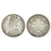 Victoria Empress, silver ½ rupee, 1884, Bombay mint, A/II, no mint mark, mule, unlisted in PR, 5.61g