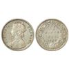 Victoria Empress, silver ¼ rupee, 1883, Bombay mint, B/I/dot, PR 415, GK 689, 2.88g.