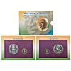 2004, Bharat Ratna Shri Kamaraj, UNC set of 2 coins, 100 rupees and 5 rupees, Mumbai mint, RB 272