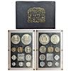 1973, Grow More Food, Proof set of 10 coins, Bombay mint, RB 35, in original mint packing