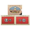 2000, Golden Jubilee of Supreme Court of India, Proof set of 2 coins, 50 rupees & 2 rupees, Mumbai
