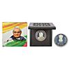 Image 1 : 2018, Birth Anniversary of Atal Bihari Vajpayee, Proof single coin, 100 rupees, Mumbai mint