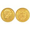 Spain, Alfonso XII (1874-1885 AD), gold 25 pesetas, AD 1877, DE-M mintmark, KM 673, 8.06g.