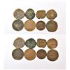 A group of 8 Princely state copper coins, 1x Banswara, 4x Baroda, 2x Dhar &1x Jodhpur,various rulers