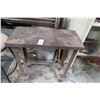 Image 1 : Iron Work Table On Wheels