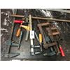Image 1 : 8-Wood Clamps - 8 X $