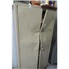 Image 1 : Tan Metal 2 Door Cabinet  (Dented Doors)