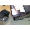 Image 2 : Mocha Kneehole Desk/Chair