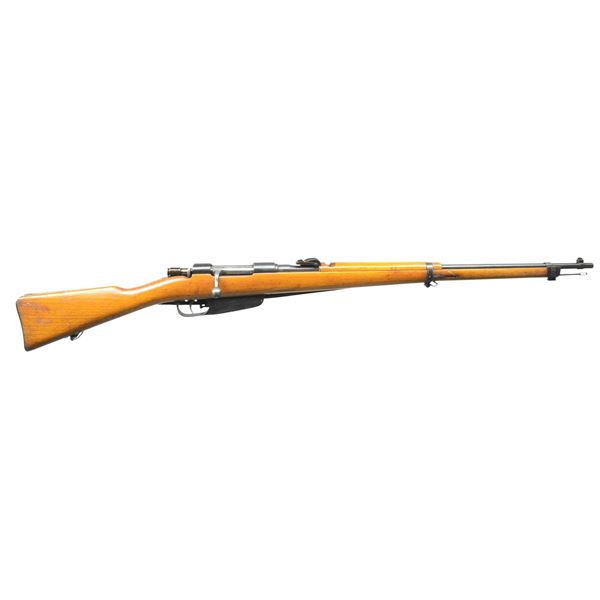 2 WWII MILITARY BOLT ACTION RIFLES MFG. IN ITALY.