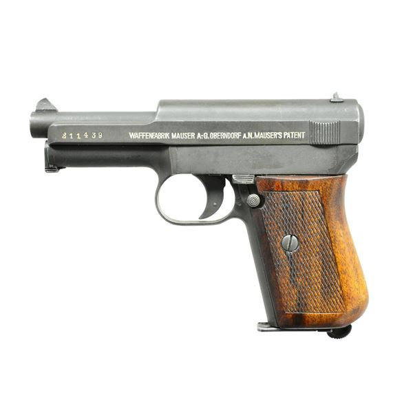 MAUSER POLICE MODEL 1914 SEMI-AUTO PISTOL.