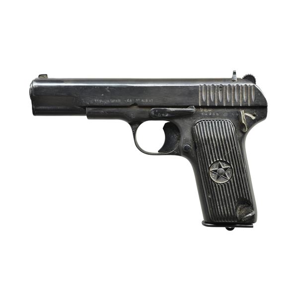 RUSSIAN MODEL TT-33 SEMI-AUTO PISTOL.