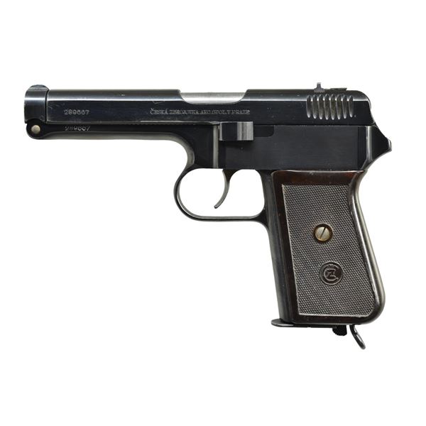 CZ MODEL VZ38 (CZ 1938) DA SEMI-AUTO PISTOL.