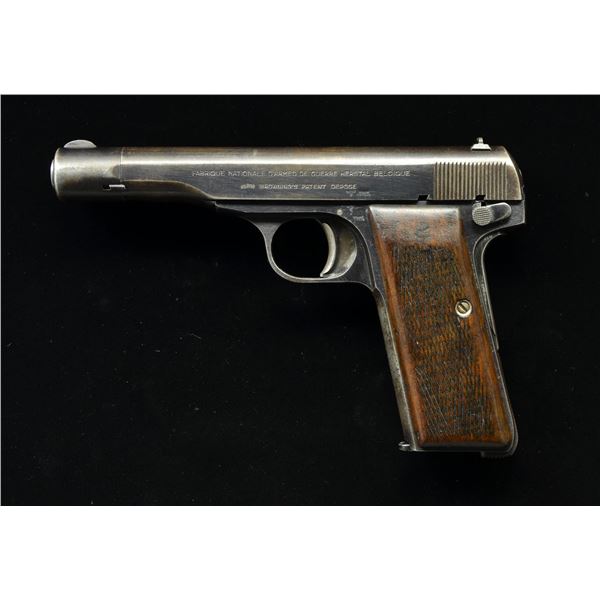WWII WaA140 MARKED FN 1922 SEMI AUTO PISTOL.
