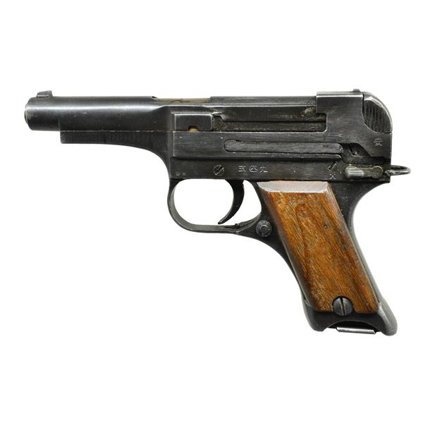 LATE WWII NAGOYA TYPE 94 SEMI AUTO PISTOL.