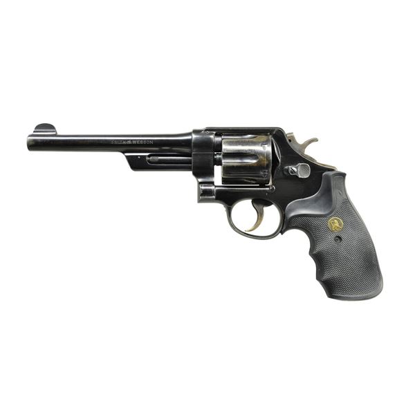 S&W 38/44 HEAVY DUTY MODEL OF 1950 REVOLVER.