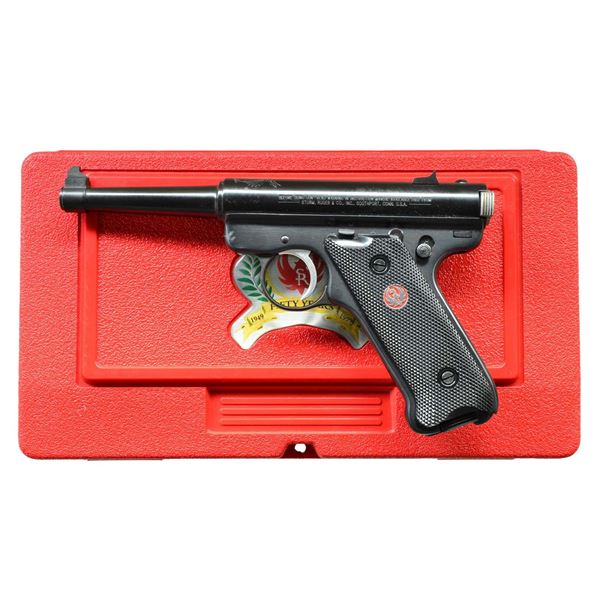 RUGER MK II 50th ANNIVERSARY SEMI AUTO PISTOL.