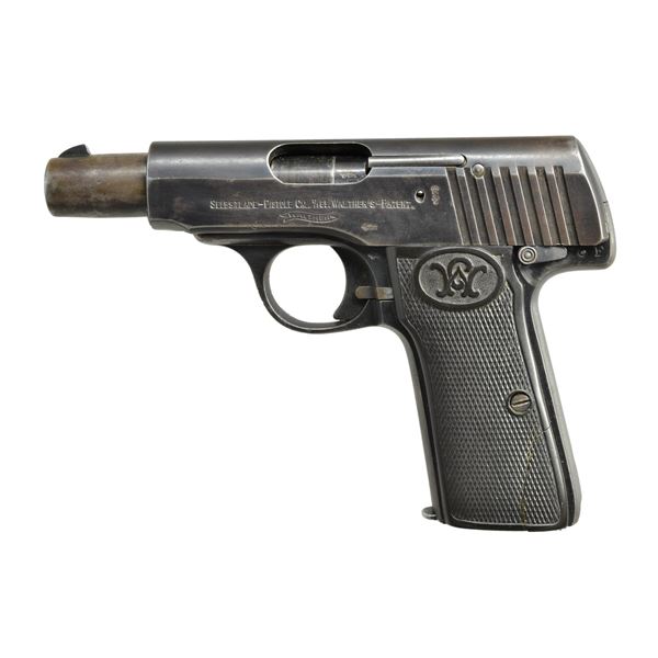 WALTHER MODEL 4 SEMI-AUTO PISTOL.