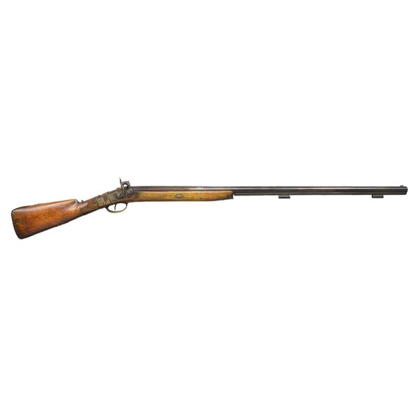 BRITISH PERCUSSION TRADE FOWLER SHOTGUN.