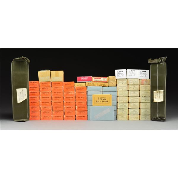 LARGE GROUPING OF MILITARY & RELATED SPORTING