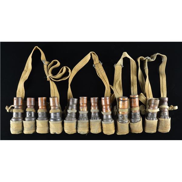 12 CHINESE/VIETNAMESE INERT STICK GRENADE