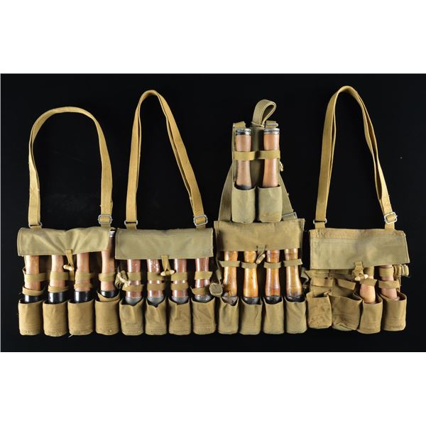 16 CHINESE TYPE 67 STYLE TRAINING GRENADES.