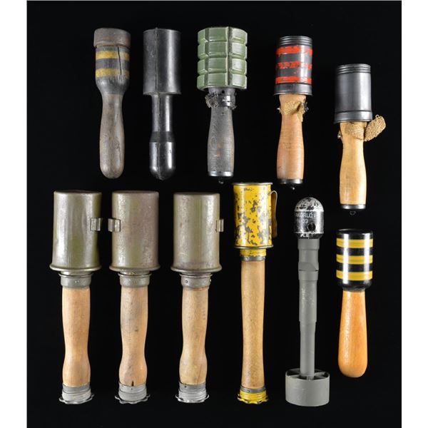 11 INERT / TRAINING BALKAN REGION GRENADES.